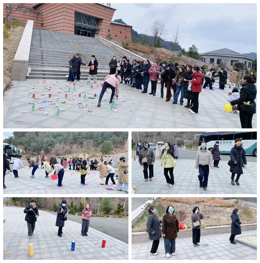 天水市二院举办“三八”国际妇女节户外踏青健步行暨团建趣味小游戏活动(图)(图2)