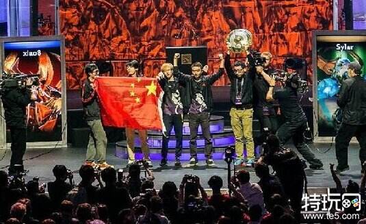 中国电子竞技队出征世锦赛