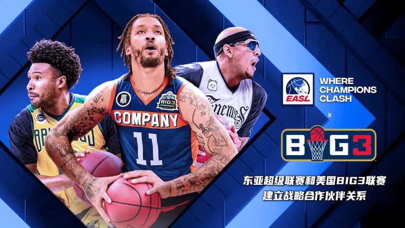 流言板]顶级3x3篮球赛事来了！东超和BIG3联赛建立战略合作伙伴关系