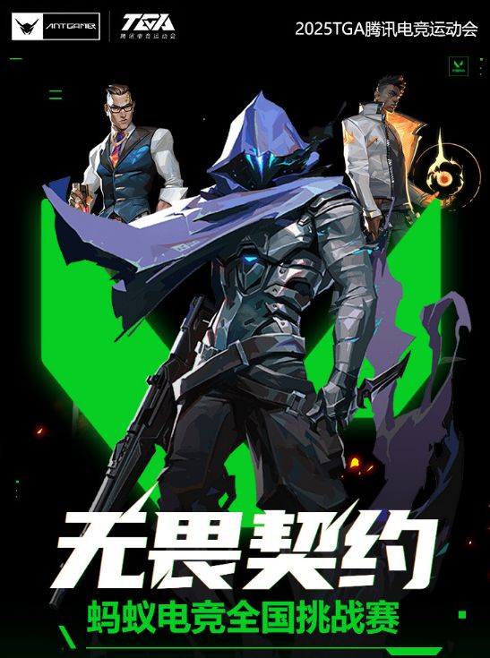 战火重燃！2025TGA无畏契约蚂蚁电竞全国挑战赛火热报名中！(图3)