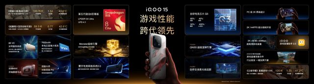 未来性能旗舰正式亮相“跨代领先”iQOO 15到手4199元起(图3)