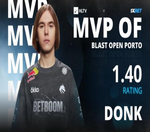 历史第一步枪手！donk大型赛事MVP达10座正式超越NiKo
